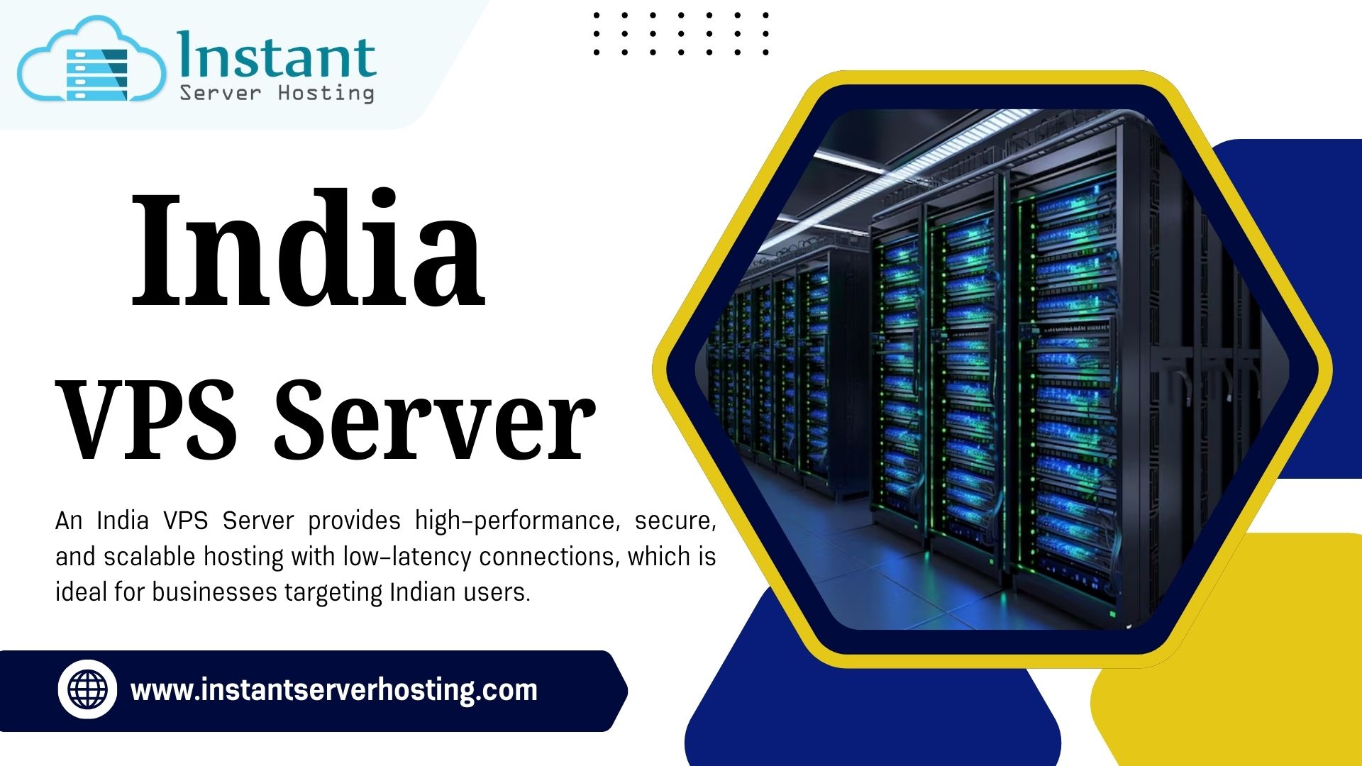 India VPS Server : Select High-Rated by Instantserverhosting.