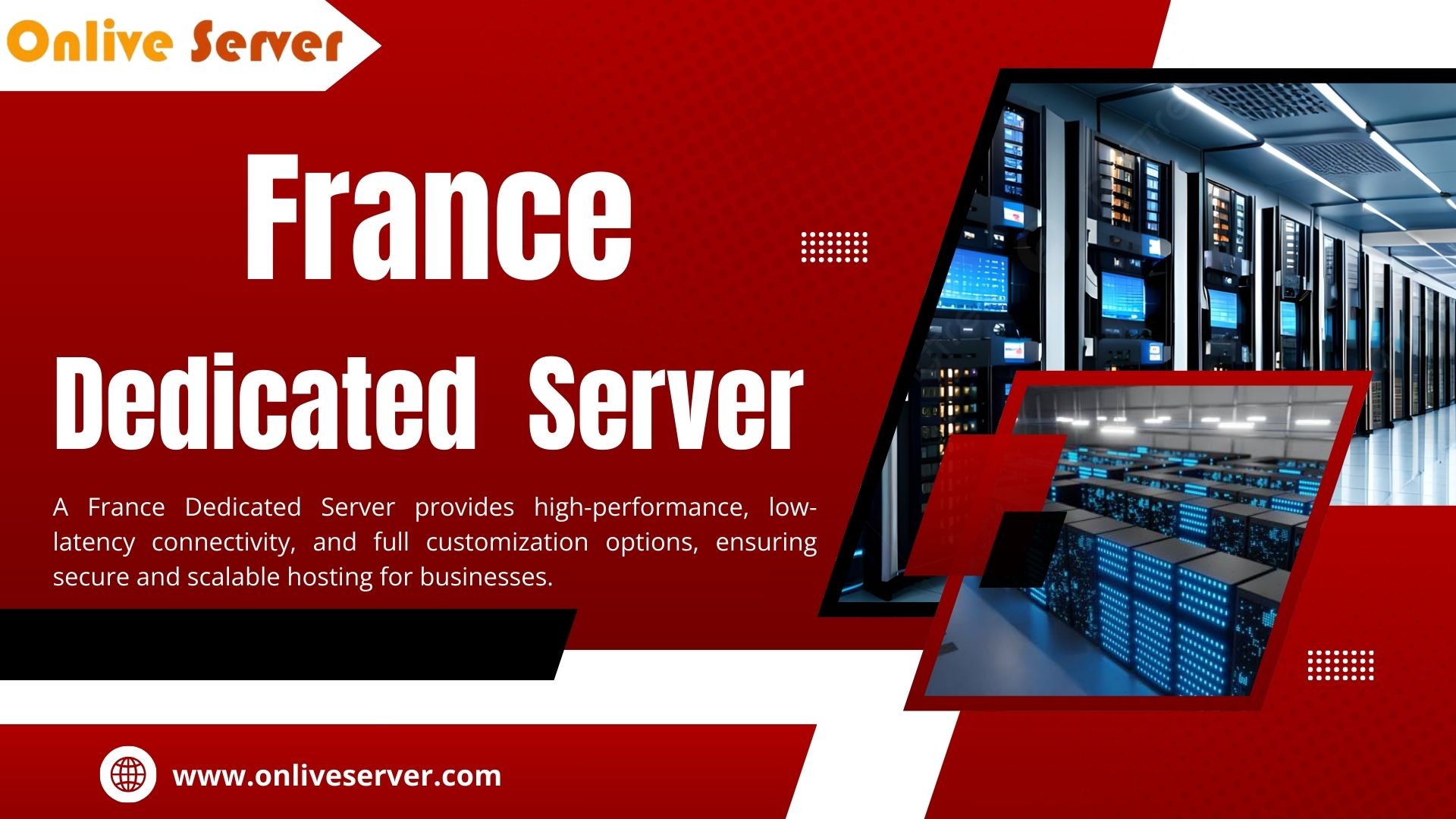 Onlive Server Offers the Best France Dedicated Server Hosting Plans